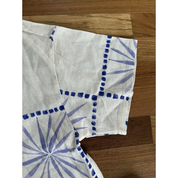 Princess Polly Star Set White Blue Size 4 Vacation Tropical - Picture 5 of 5